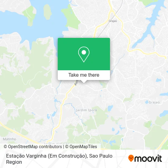 Estação Varginha (Em Construção) map