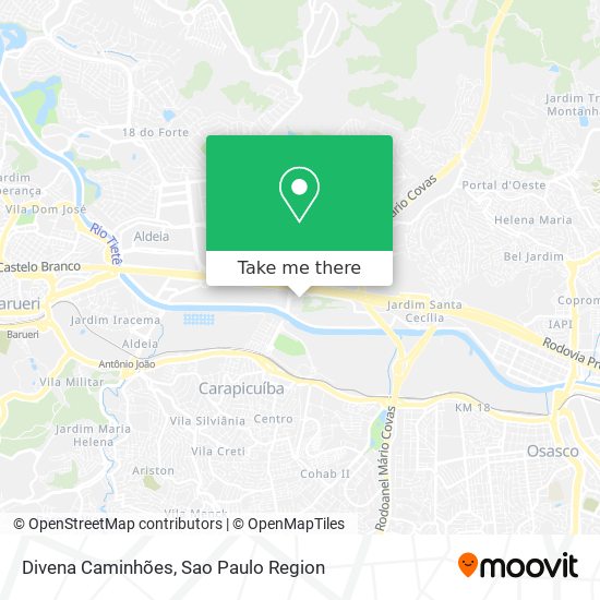 Divena Caminhões map
