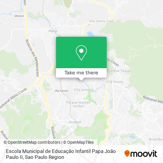 Escola Municipal de Educação Infantil Papa João Paulo II map