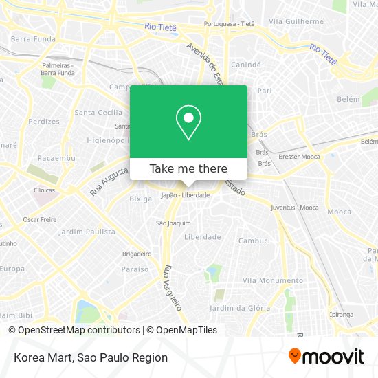 Mapa Korea Mart