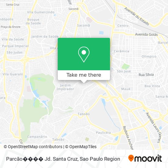 Mapa Parcão���� Jd. Santa Cruz