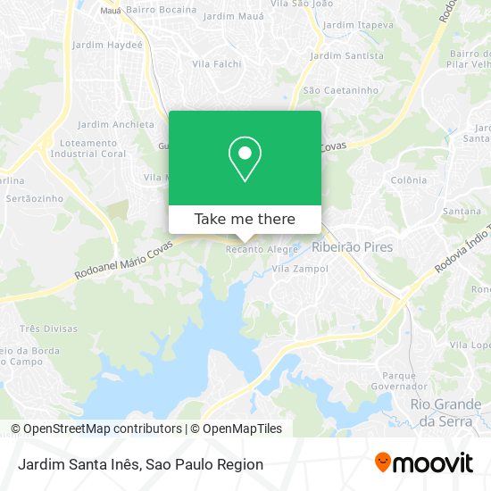 Jardim Santa Inês map