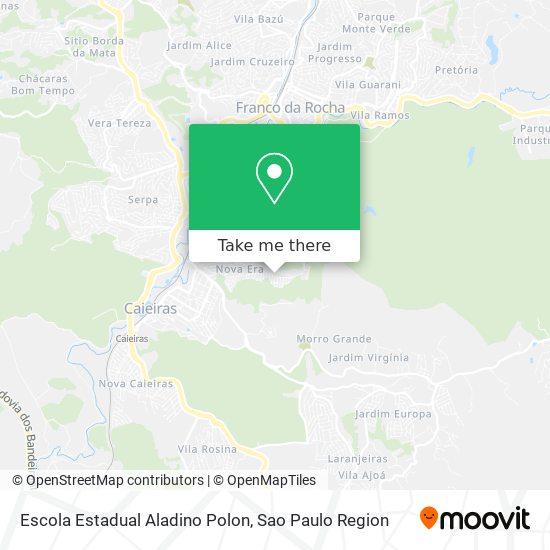 Escola Estadual Aladino Polon map