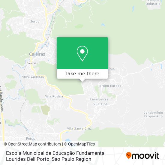 Escola Municipal de Educação Fundamental Lourides Dell Porto map