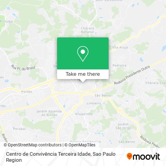 Centro de Convivência Terceira Idade map