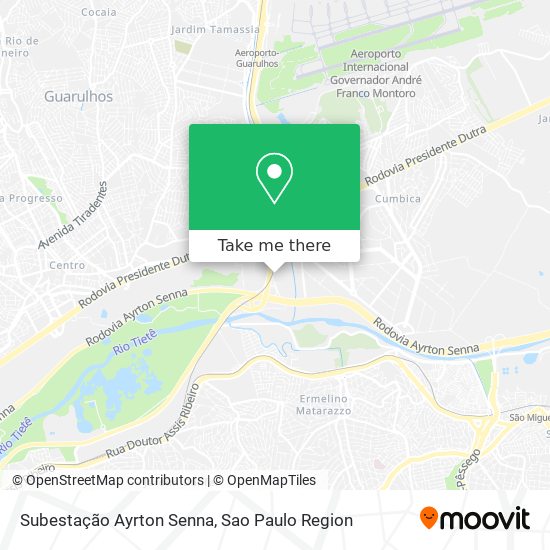 Subestação Ayrton Senna map