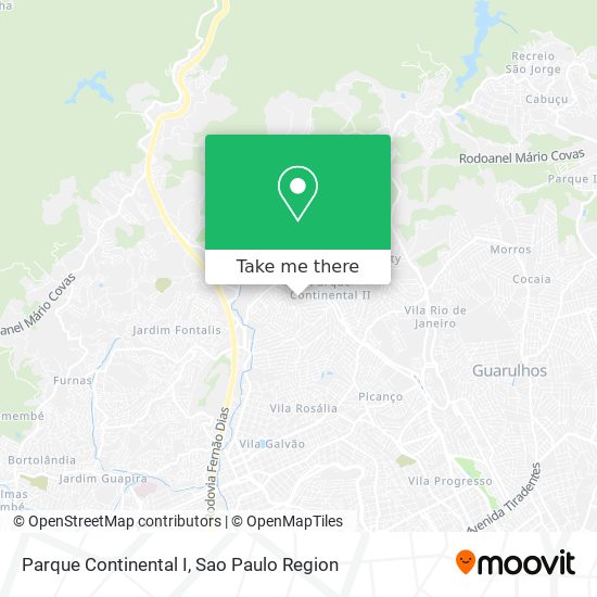 Parque Continental I map