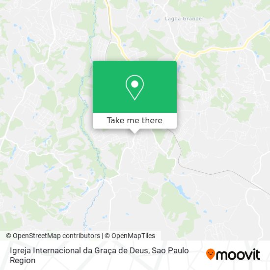 Mapa Igreja Internacional da Graça de Deus