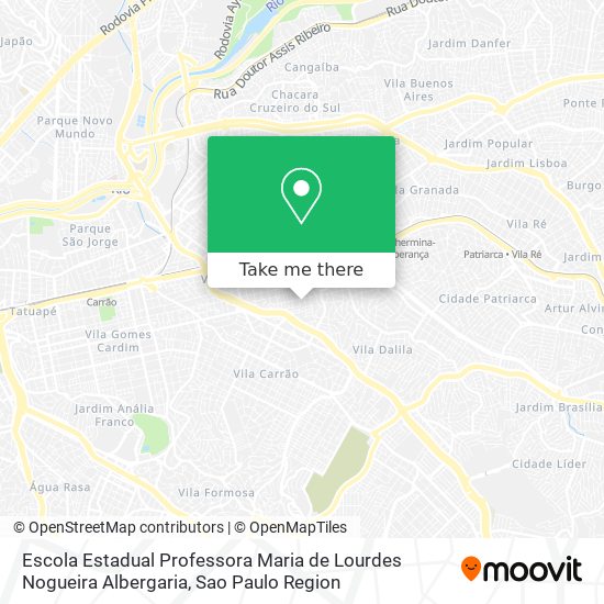 Escola Estadual Professora Maria de Lourdes Nogueira Albergaria map