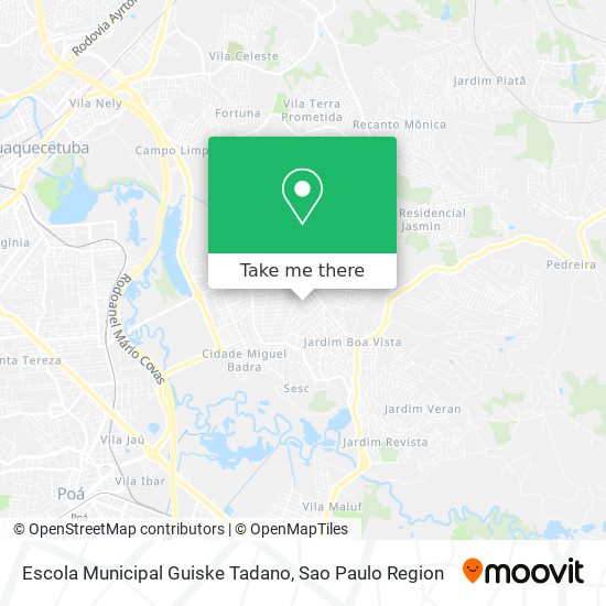 Escola Municipal Guiske Tadano map