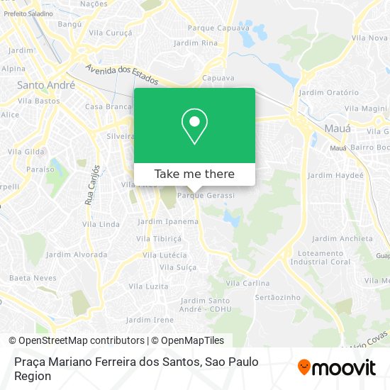 Praça Mariano Ferreira dos Santos map