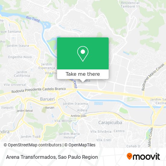 Arena Transformados map