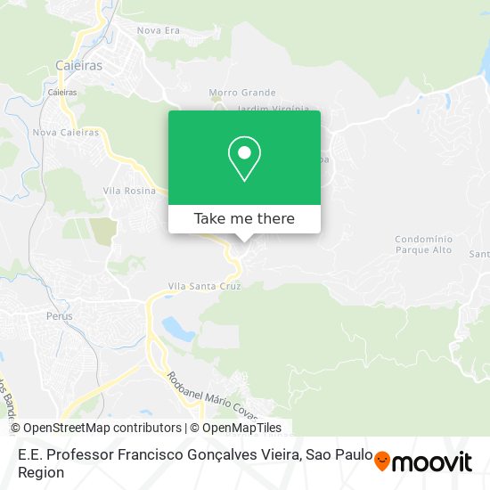 E.E. Professor Francisco Gonçalves Vieira map