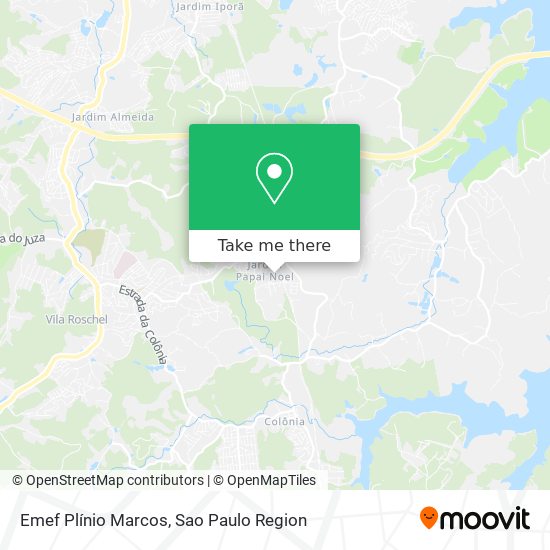 Emef Plínio Marcos map