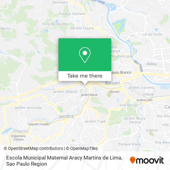 Escola Municipal Maternal Aracy Martins de Lima map