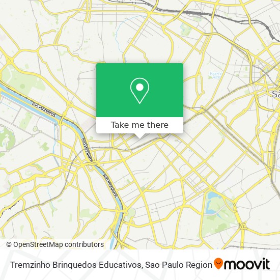 Tremzinho Brinquedos Educativos map