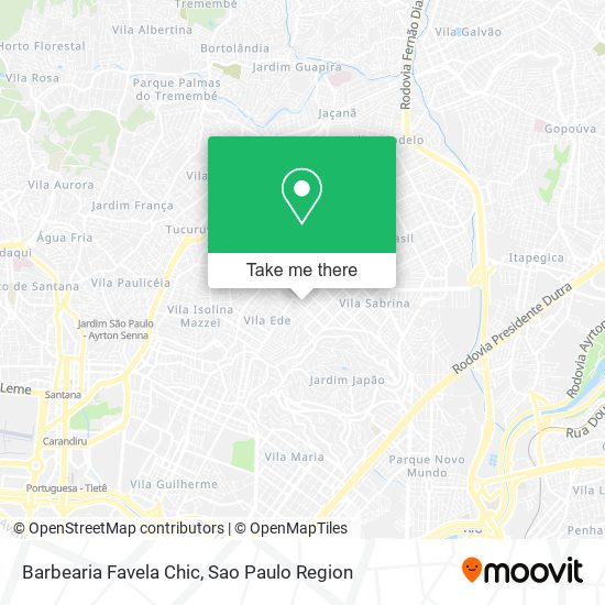 Barbearia Favela Chic map