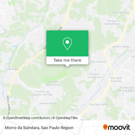 Morro da Suindara map