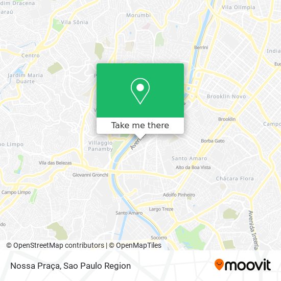 Nossa Praça map