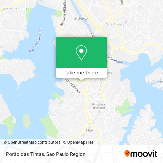 Porão das Tintas map