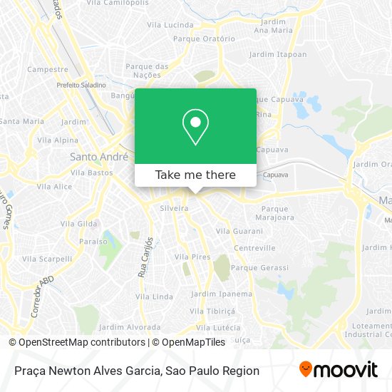 Praça Newton Alves Garcia map