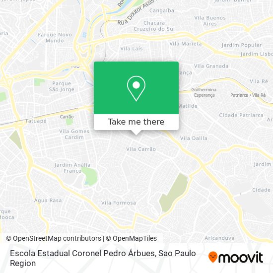 Escola Estadual Coronel Pedro Árbues map