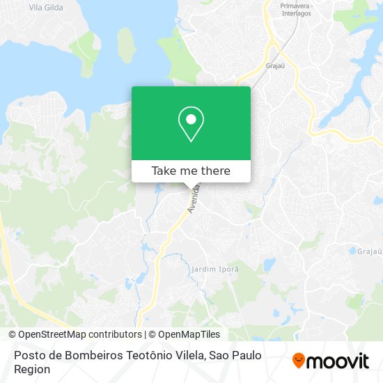 Posto de Bombeiros Teotônio Vilela map