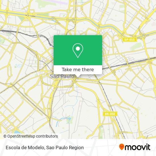 Escola de Modelo map