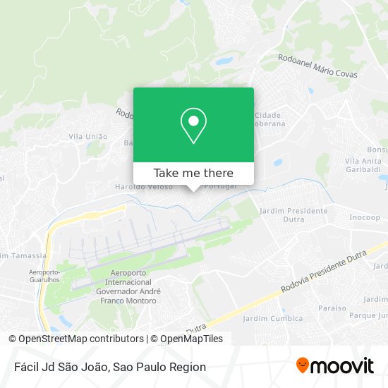 Fácil Jd São João map