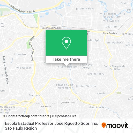 Escola Estadual Professor José Riguetto Sobrinho map