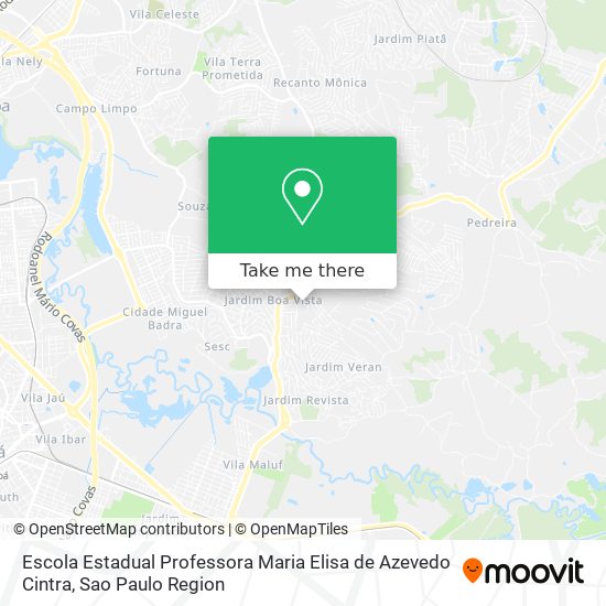 Escola Estadual Professora Maria Elisa de Azevedo Cintra map
