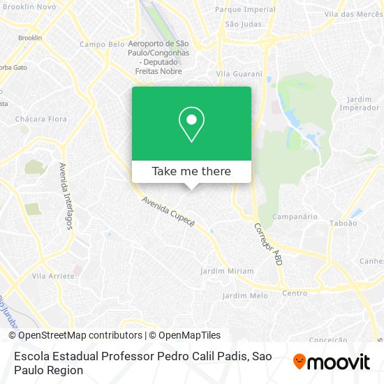 Escola Estadual Professor Pedro Calil Padis map