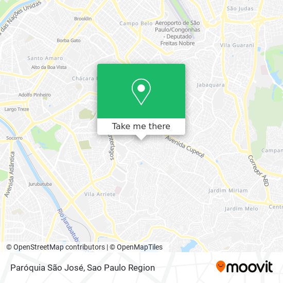Paróquia São José map