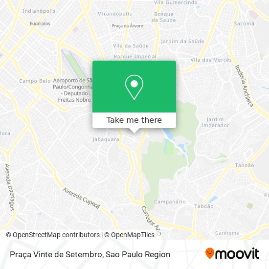 Praça Vinte de Setembro map