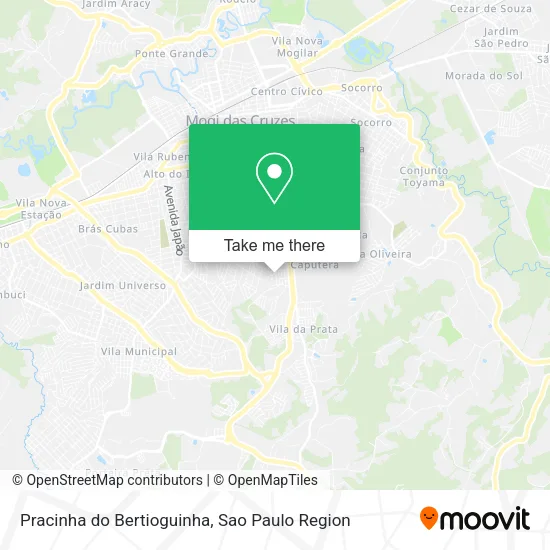 Pracinha do Bertioguinha map