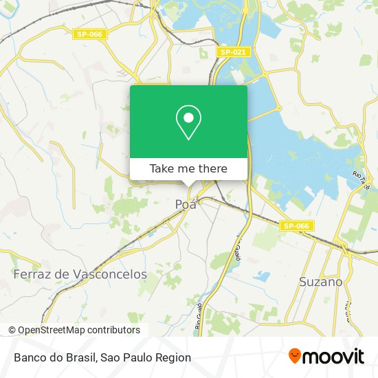 Banco do Brasil map