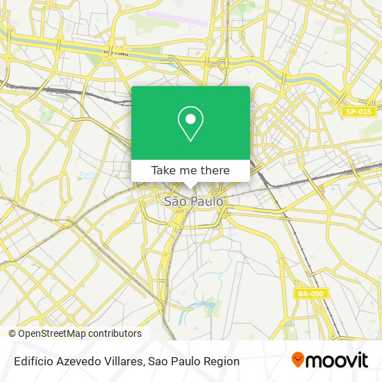 Mapa Edifício Azevedo Villares
