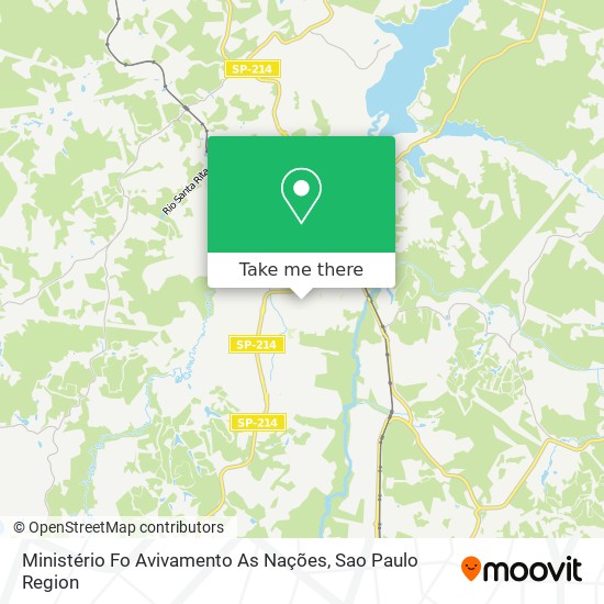 Mapa Ministério Fo Avivamento As Nações