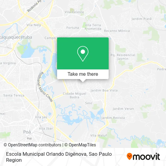 Escola Municipal Orlando Digênova map