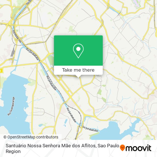 Santuário Nossa Senhora Mãe dos Aflitos map