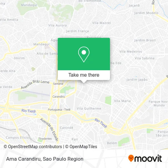 Ama Carandiru map