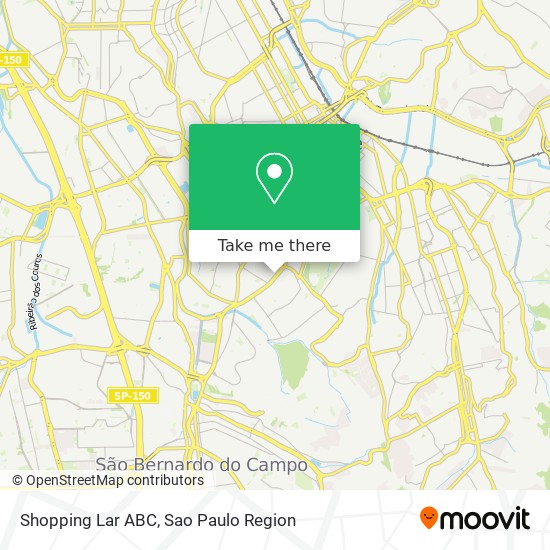 Mapa Shopping Lar ABC