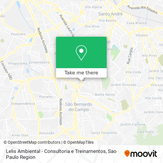 Lelis Ambiental - Consultoria e Treinamentos map