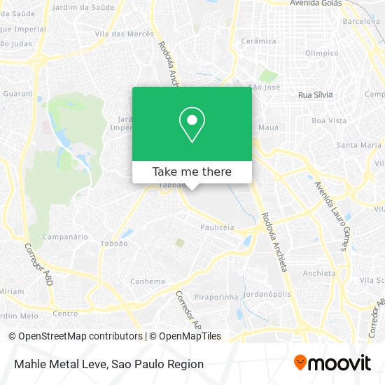 Mahle Metal Leve map