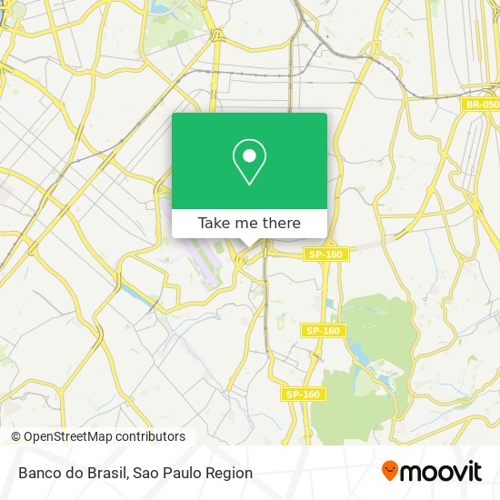 Banco do Brasil map