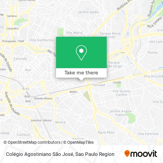 Colégio Agostiniano São José map