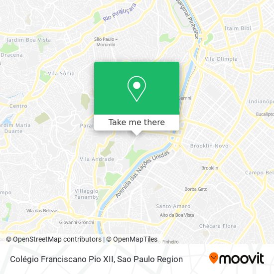 Colégio Franciscano Pio XII map