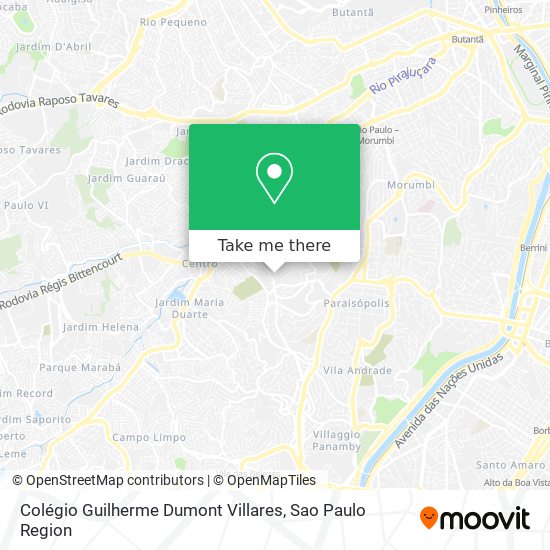 Colégio Guilherme Dumont Villares map
