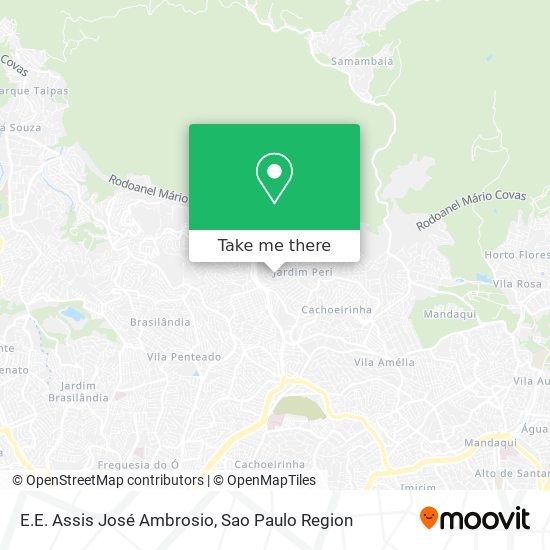 E.E. Assis José Ambrosio map