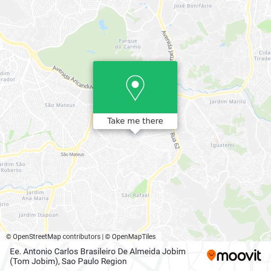 Ee. Antonio Carlos Brasileiro De Almeida Jobim (Tom Jobim) map
